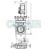 CCQ-50，CCQ-63，CCQ-80，CCQ-100，CCQ-150，氣動超高真空插板閥