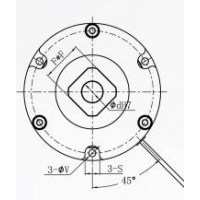 S040，S060，S080，S100，伺服電機(jī)制動(dòng)器