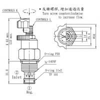 CNC-102-L2.0N，CNC-122-L2.0N流量閥集流閥