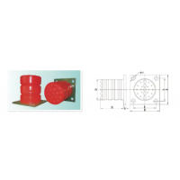 QS-HS3-4160/5200/5220/8130/9750/14400，QS-HS3-740/940/1270/1480/1990/2540/3260，QS-HS3-28/40/60/65/100/130/150/200/290/330/460/600， QS-HS3型聚氨酯緩沖器