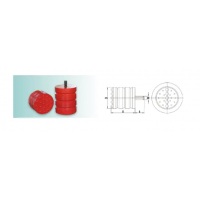 QS-HS1-600/740/940/1270/1480/1990/2540/3260/5200，QS-HS1-28/40/60/65/100/130/150/220/290/360/470，QS-HS1型聚氨酯緩沖器